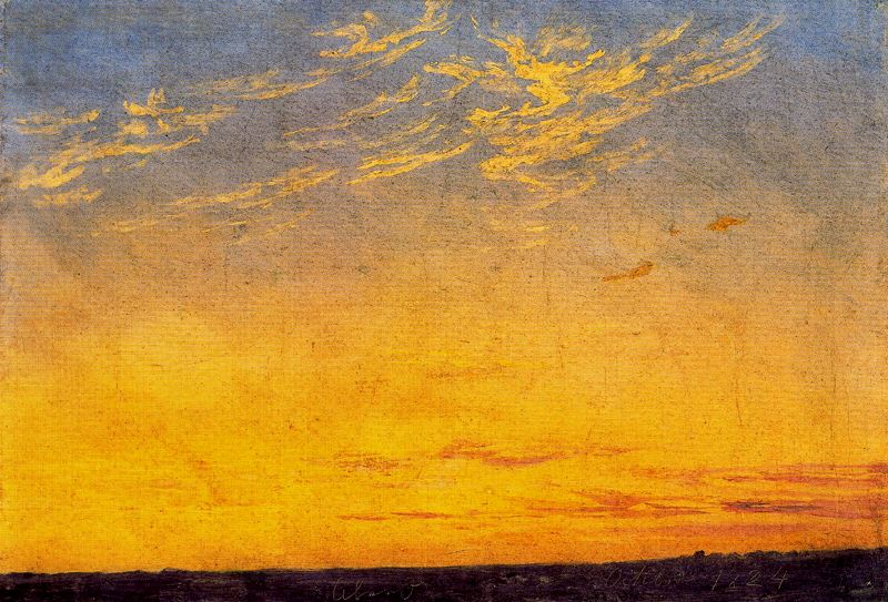 Caspar David Friedrich Evening